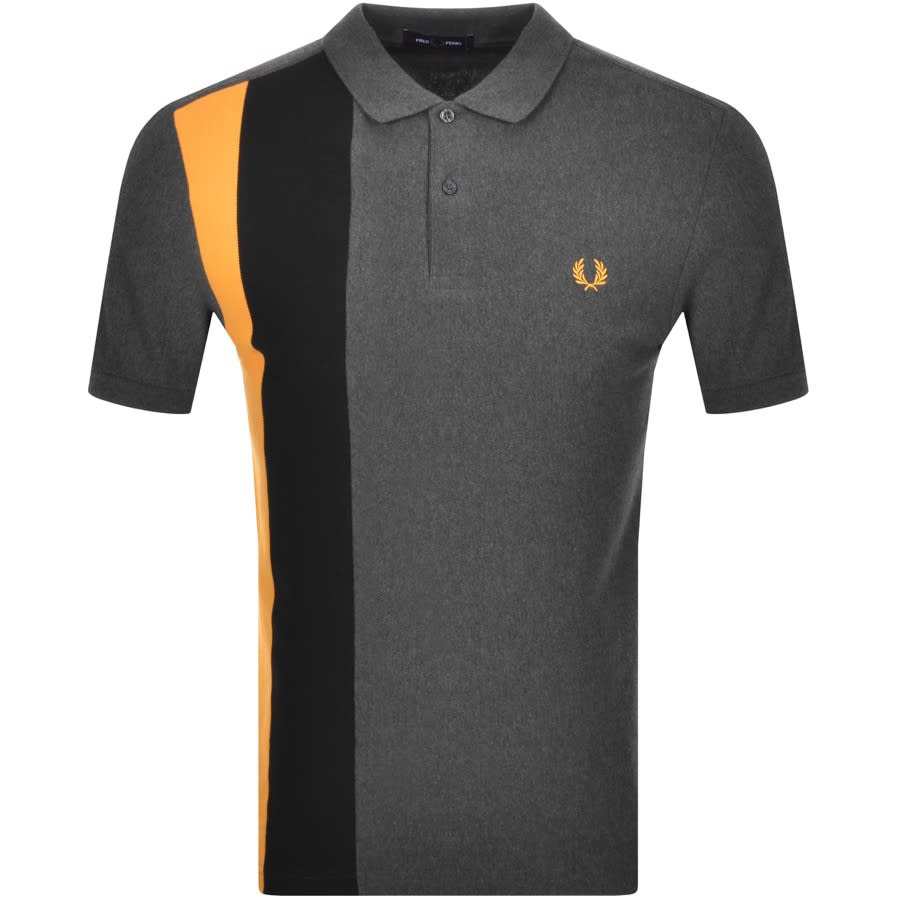 Alternative Image for ProductFred Perry Short Sleeve Polo T Shirt Grey1
